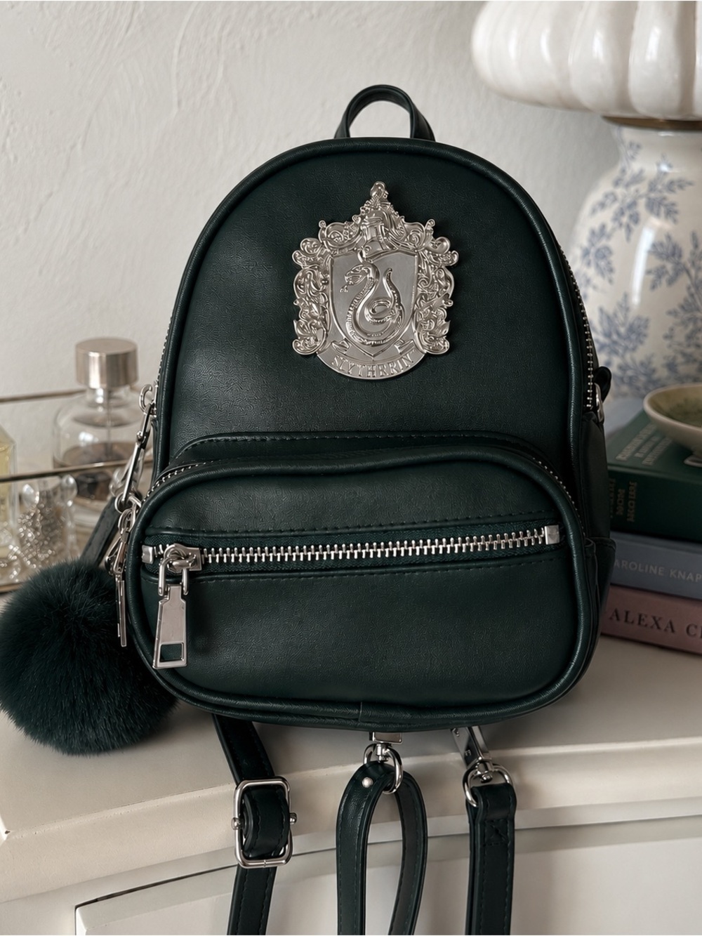 Harry Potter Slytherin Mini Backpack Universal Studios Green